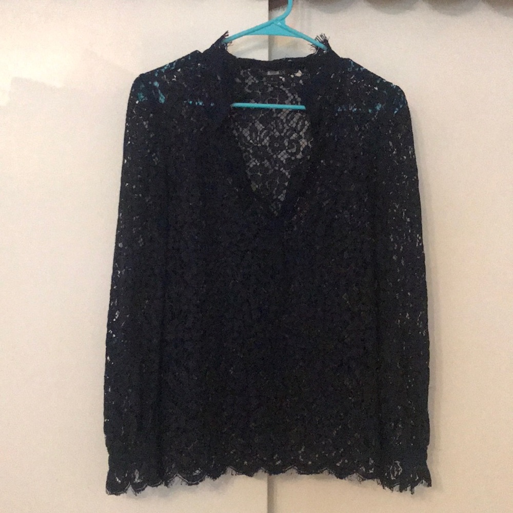 Rachel Zoe Lace Blouse